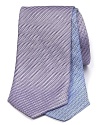 Armani Collezioni Stripe & Dot Silk Tie