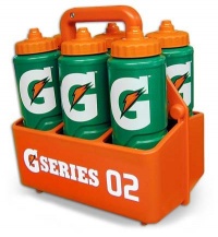 Gatorade Hydration Pack 6 Gatorade G Bottles and a Gatorade Carrier