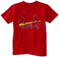 MLB St. Louis Cardinals Official Wordmark Short Sleeve Basic Tee Boys'