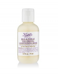 Kiehls Rice & Wheat Volumizing Conditioning Rinse 2.5 Oz 75ml Travel Size