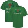 Philadelphia Phillies Majestic Kelly Green Luck Label T-Shirt