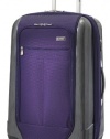 Ricardo Beverly Hills Luggage Crystal City 24 Inch Expandable Spinner Upright Suitcase, Imperial Purple, Large