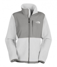 The North Face Denali Fleece TNF White Heather/Metallic Silver Women's Sz Small