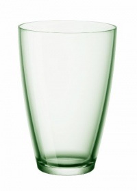 Bormioli Rocco Zeno Beverage Glass, Green, Set of 12