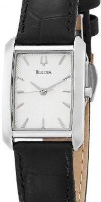 Bulova Women's 96L122 Silver Dial Strap Watch