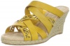 Rockport Women's Emily Laser Cut Wedge Sandal