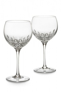 Waterford Crystal Lismore Essence Balloon Wine Pair