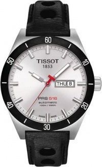 Tissot Men's T0444302603100 T-Sport PRS 516 Silver Day Date Dial Watch