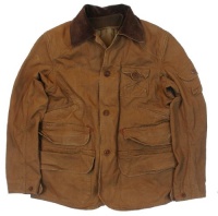 Polo Ralph Lauren Mens Canvas Jacket With Removable Down Vest Liner - M- Palmer Brown