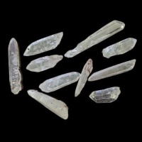 Clear Quartz Points A/B Grade (5/8 - 1-3/4) - 10pcs.