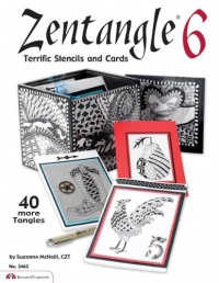 Zentangle 6: Terrific Stencils and Cards (Design Originals)