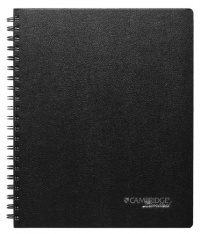 Cambridge Limited Notebook Hardcover black 8.5 x 11 Inches (06100)