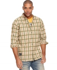 This Rocawear plaid is so stylish, everyone will be checking out your swagger.