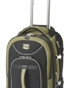 Travelpro Luggage T-Pro Bold 22 Inch Expandable Rollaboard Bag, Black/Green, One Size