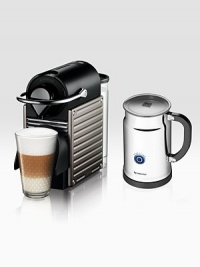 Elegant and compact single-cup machine that blends a super-compact silhouette with superb espresso-making abilities.