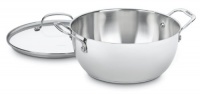 Cuisinart 755-26GD Chef's Classic Stainless Steel 5-1/2-Quart Multi-Purpose Pot with Glass Cover