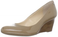 Calvin Klein Women's Saxton Patent Wedge Pump