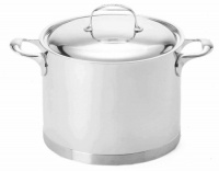 Demeyere Atlantis 8.5 Quart Deep Stockpot with Lid