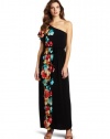 Wrapper Women's One Shoulder Ity Maxi Dress