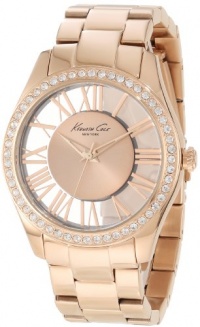 Kenneth Cole New York Women's KC4852 Transparency Rose Gold Transparency Analog Ladies Watch