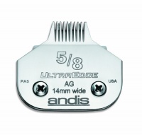 Andis Carbon-Infused Steel UltraEdge Narrow Cut Dog Clipper Blade, Size-5/8, 1/32-Inch Cut Length