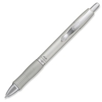 Pilot G2 Limited Fine Point Black Gel Ink Pen, Retractable Gel Roller, Silver Metallic Barrel, 31153