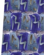 New Jerry Garcia Necktie 100% Silk Collection 53 Aztec Objects