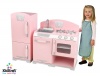 Kidkraft Retro Kitchen and Refrigerator in Pink