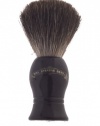 Colonel Conk Progress Model 1001 Standard Pure Badger Shaving Brush, Black Handle