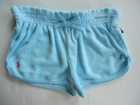 Ralph Lauren Polo Pony Baby Girl Terry Hammond Blue Shorts, Size 18 Months