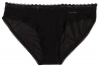 Calvin Klein Women's Mix modal with Lace Bikini, Black, Large