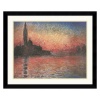 Dusk, Sunset in Venice, 1908 Framed Wall Art