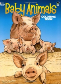 Baby Animals Coloring Book (Dover Coloring Books)