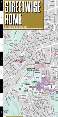 Streetwise Rome Map - Laminated City Center Street Map of Rome, Italy - Folding pocket size travel map with metro map, subway