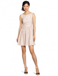 French Connection Women's Fast Twinkle Lace Dress, Pink, 8