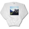 Billy mountain goat, Logan Pass, Glacier NP, Montana - US27 CHA1333 - Chuck Haney - Adult SweatShirt Medium