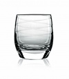 Luigi Bormioli Set of 4 Romantica Double Old-Fashioned Glasses, 12.75-Oz.