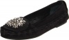 Vera Wang Lavender Women's Indigo Moccasin,Black,9 M US