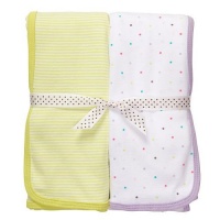 Carter's Pink & Lime 2-pk. Swaddle Blanket MULTI One Sz