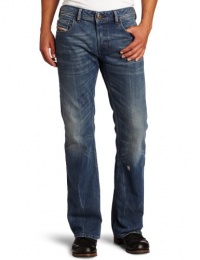 Diesel Men's Zathan Regular Bootcut Fit Jean