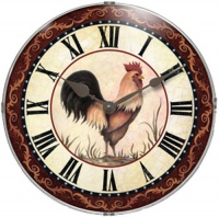 Infinity Instruments Chanticleer Wall Clock