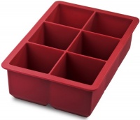 Tovolo KING Cube Ice Trays, Red