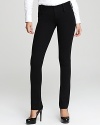 Master a minimalist look in these Alice + Olivia straight leg pants for day-to-night sleek.