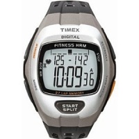 Timex Timex Zone Trainer Digital Heart Rate Monitor Dark Grey Watch