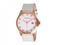 Marc Jacobs Henry White Dial Rose Gold-tone Steel Ladies Watch MBM1248