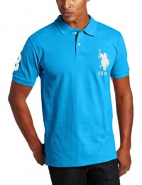 U.S. Polo Assn. Men's Solid Polo with Big Pony