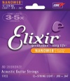 Elixir Strings Acoustic Guitar Strings, 12-String, Light NANOWEB Coating