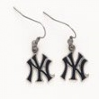 New York Yankees NY Logo Dangle Earrings