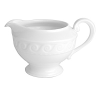 The Louvre dinnerware collection takes its design inspiration from architectural motifs that adorn the exterior of the Louvre museum. Casual or formal, this collection offers great practicality and adapts to every occasion. Oven and dishwasher safe, many of the bakeware pieces transition from oven to table.