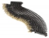 ABS By Allen Schwartz Dramatic Romance Hematite-Tone Mesh Bracelet